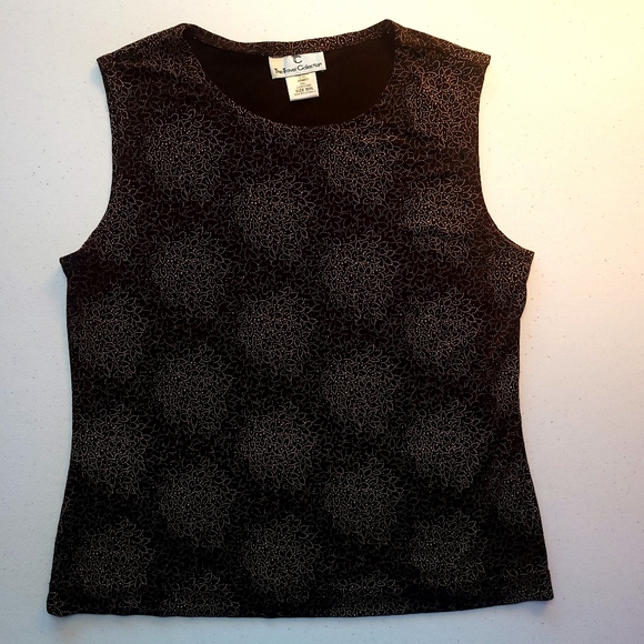 Brown Patterned Tank Top - Picture 4 of 6